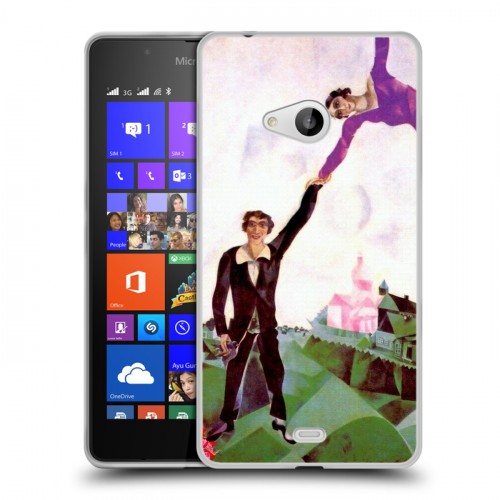 Дизайнерский пластиковый чехол для Microsoft Lumia 540