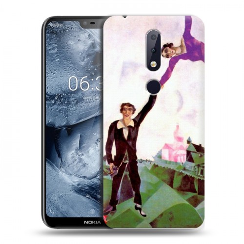 Дизайнерский пластиковый чехол для Nokia 6.1 Plus