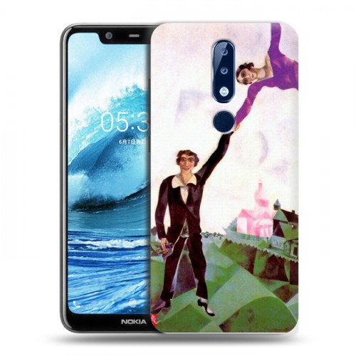 Дизайнерский силиконовый чехол для Nokia 5.1 Plus