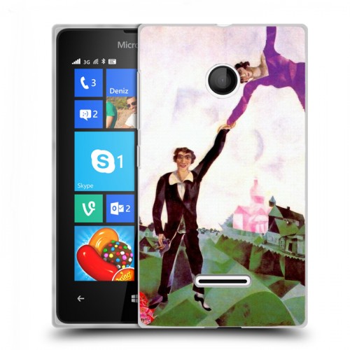 Дизайнерский пластиковый чехол для Microsoft Lumia 435