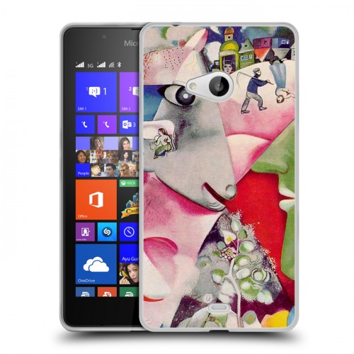 Дизайнерский пластиковый чехол для Microsoft Lumia 540