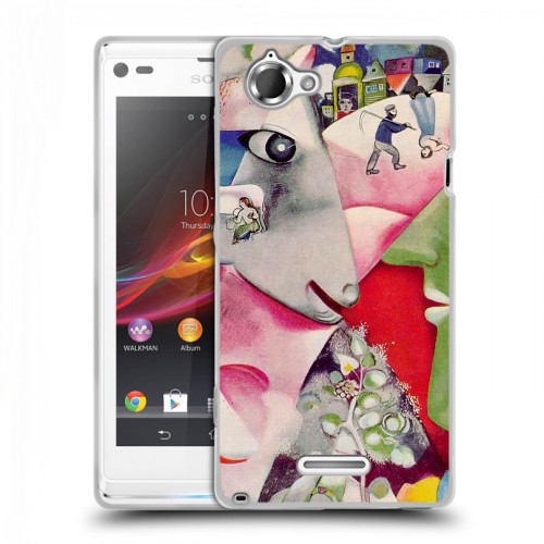 Дизайнерский пластиковый чехол для Sony Xperia L