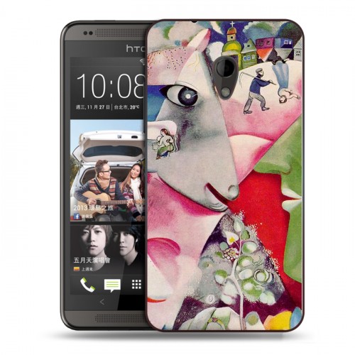 Дизайнерский пластиковый чехол для HTC Desire 700