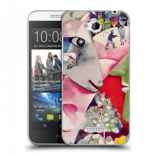 Дизайнерский пластиковый чехол для HTC Desire 616