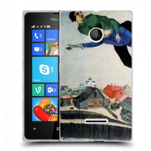 Дизайнерский пластиковый чехол для Microsoft Lumia 435