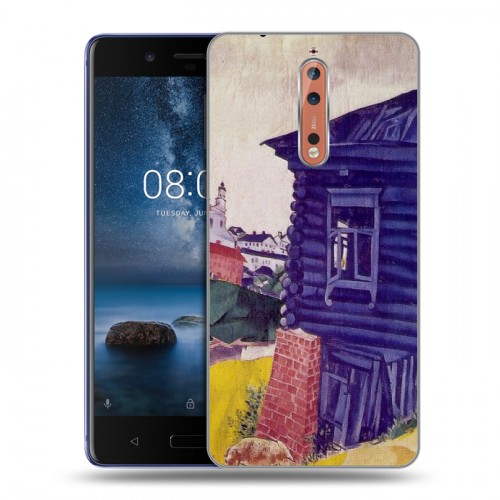 Дизайнерский пластиковый чехол для Nokia 8