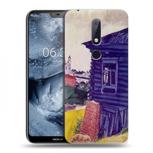 Дизайнерский силиконовый чехол для Nokia 6.1 Plus