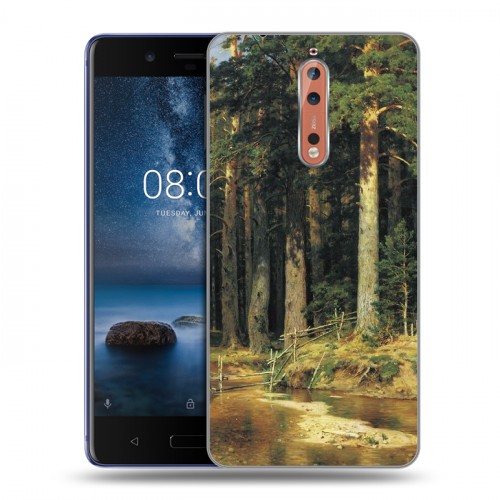 Дизайнерский пластиковый чехол для Nokia 8