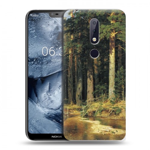 Дизайнерский пластиковый чехол для Nokia 6.1 Plus