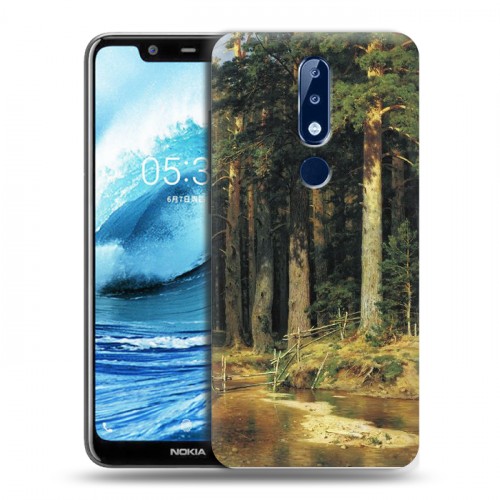 Дизайнерский силиконовый чехол для Nokia 5.1 Plus