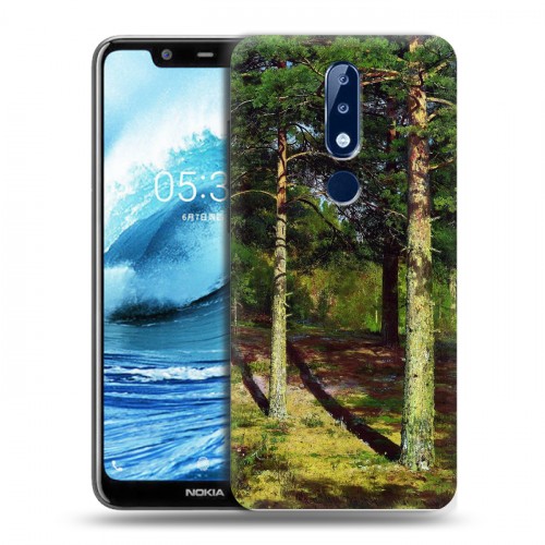 Дизайнерский силиконовый чехол для Nokia 5.1 Plus