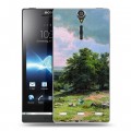 Дизайнерский пластиковый чехол для Sony Xperia S