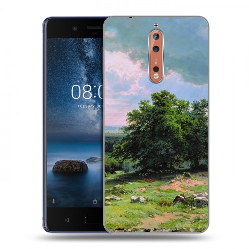 Дизайнерский пластиковый чехол для Nokia 8