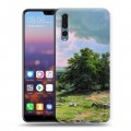 Дизайнерский силиконовый с усиленными углами чехол для Huawei P20 Pro