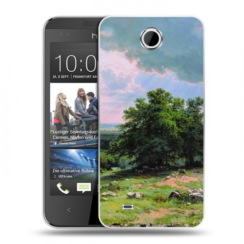 Дизайнерский пластиковый чехол для HTC Desire 300