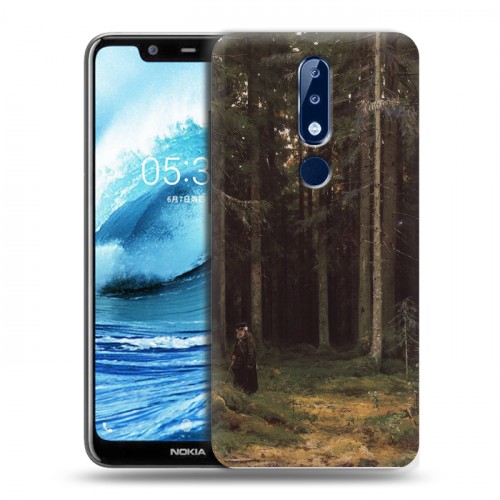 Дизайнерский силиконовый чехол для Nokia 5.1 Plus