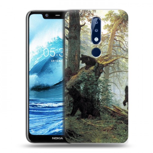 Дизайнерский силиконовый чехол для Nokia 5.1 Plus