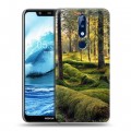 Дизайнерский силиконовый чехол для Nokia 5.1 Plus