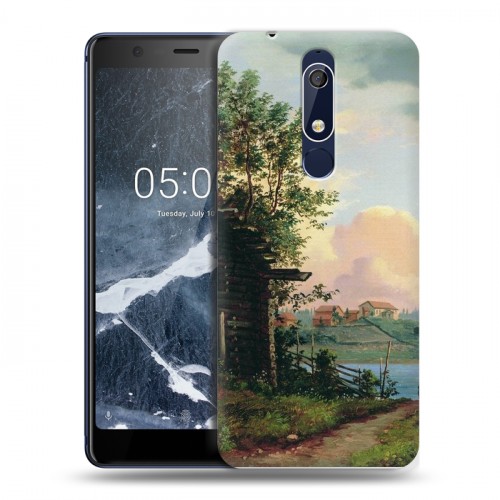 Дизайнерский пластиковый чехол для Nokia 5.1