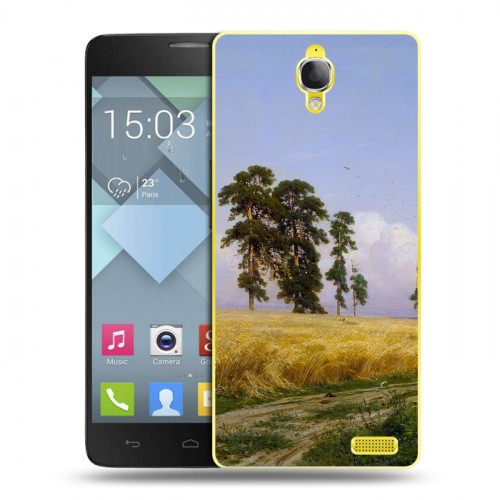 Дизайнерский пластиковый чехол для Alcatel One Touch Idol X