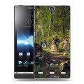 Дизайнерский пластиковый чехол для Sony Xperia S