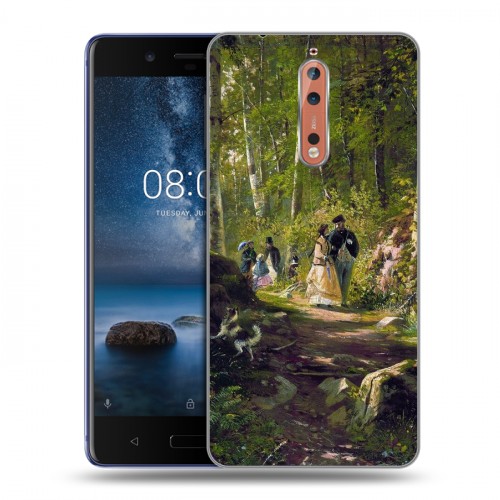 Дизайнерский пластиковый чехол для Nokia 8