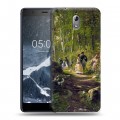 Дизайнерский пластиковый чехол для Nokia 3.1