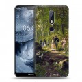 Дизайнерский пластиковый чехол для Nokia 6.1 Plus