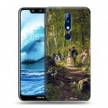 Дизайнерский силиконовый чехол для Nokia 5.1 Plus