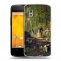 Дизайнерский пластиковый чехол для LG Google Nexus 4