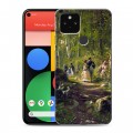 Дизайнерский пластиковый чехол для Google Pixel 5