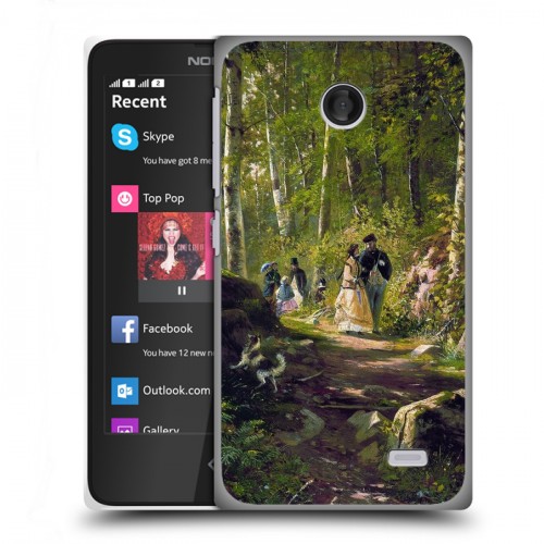 Дизайнерский пластиковый чехол для Nokia X