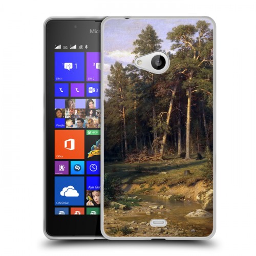 Дизайнерский пластиковый чехол для Microsoft Lumia 540