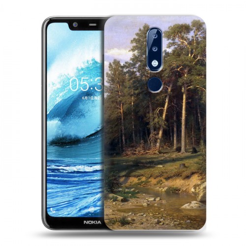 Дизайнерский силиконовый чехол для Nokia 5.1 Plus