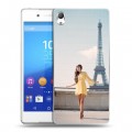 Дизайнерский пластиковый чехол для Sony Xperia Z3+ Париж