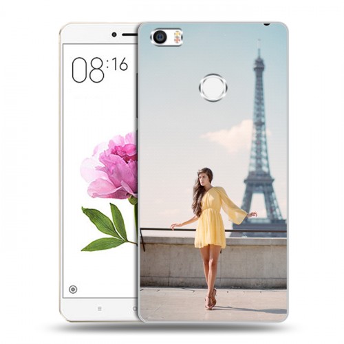 Дизайнерский пластиковый чехол для Xiaomi Mi Max Париж