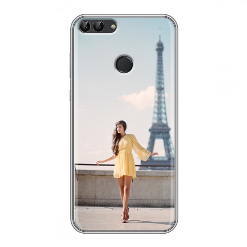Дизайнерский силиконовый чехол для Huawei P Smart Париж