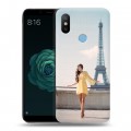 Дизайнерский силиконовый чехол для Xiaomi Mi A2 Париж