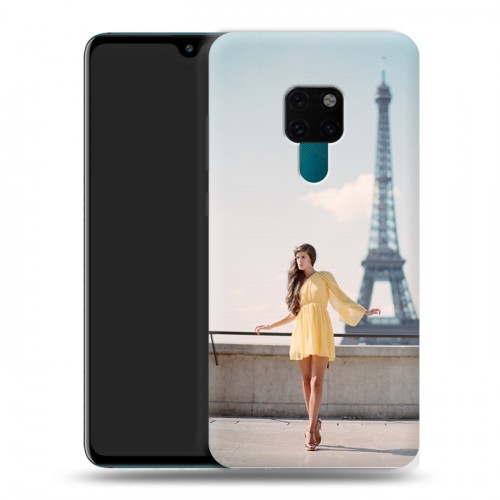 Дизайнерский пластиковый чехол для Huawei Mate 20 Париж
