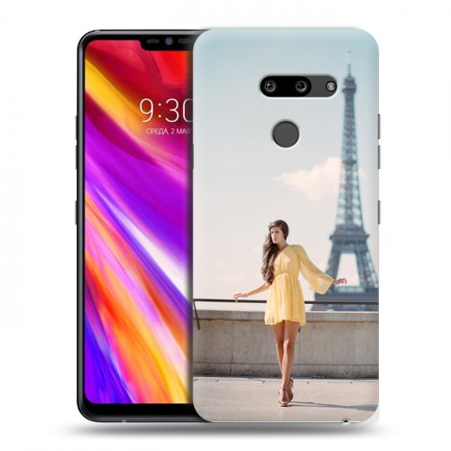 Дизайнерский пластиковый чехол для LG G8 ThinQ Париж