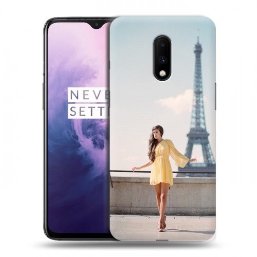 Дизайнерский пластиковый чехол для OnePlus 7 Париж