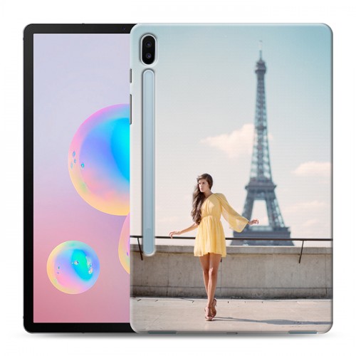 Дизайнерский силиконовый чехол для Samsung Galaxy Tab S6 Париж