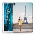 Дизайнерский пластиковый чехол для Huawei MediaPad M6 10.8 Париж