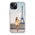 Дизайнерский пластиковый чехол для Iphone 14 Париж