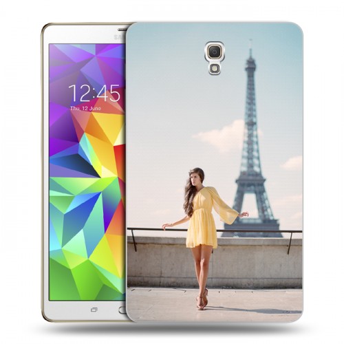 Дизайнерский силиконовый чехол для Samsung Galaxy Tab S 8.4 Париж