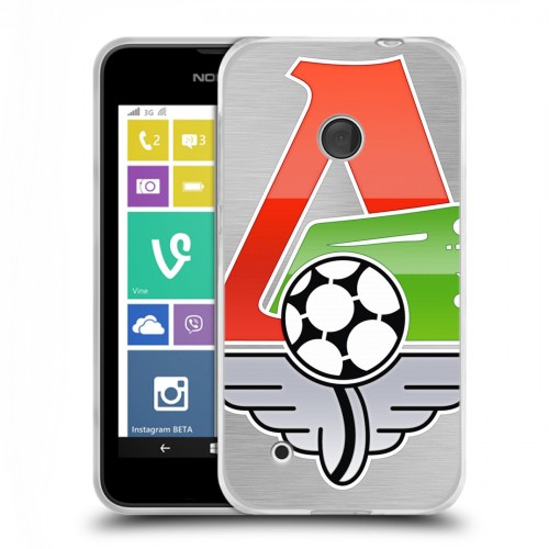 Дизайнерский пластиковый чехол для Nokia Lumia 530 Локомотив