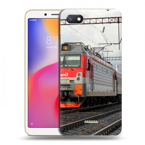 Дизайнерский пластиковый чехол для Xiaomi RedMi 6A Локомотив