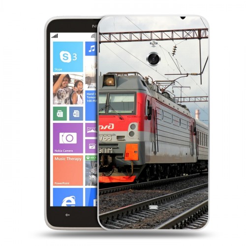 Дизайнерский пластиковый чехол для Nokia Lumia 1320 Локомотив