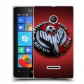 Дизайнерский пластиковый чехол для Microsoft Lumia 435 Амкар