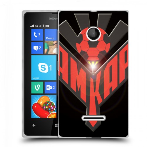 Дизайнерский пластиковый чехол для Microsoft Lumia 435 Амкар